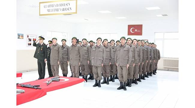 369'uncu kısa dönem Jandarma erler yemin etti