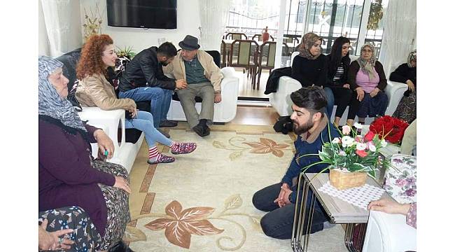 ADÜ'lü öğrenciler Aymelek Derneği'ni ziyaret etti