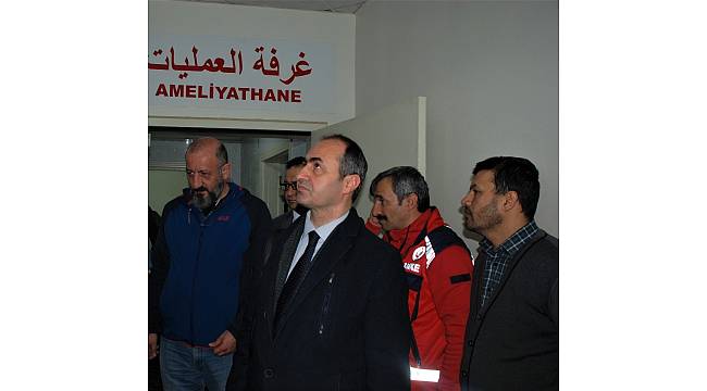 Afrin operasyonu öncesinde sınır ötesindeki hastanelerde hazırlıklar hızla devam ediyor