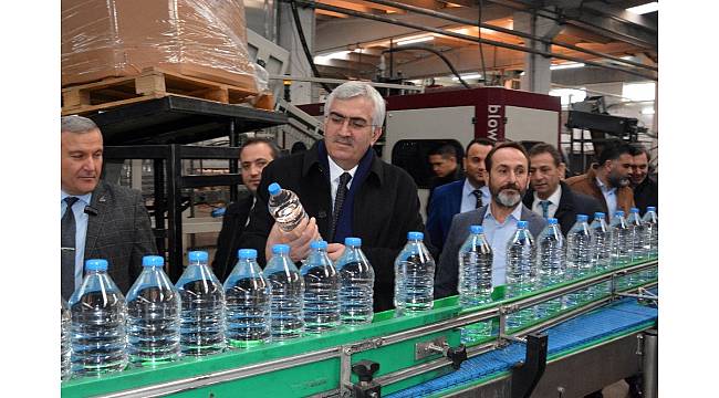 AK Parti Erzurum İl Başkanı Öz, Desni Su Tesislerini gezdi