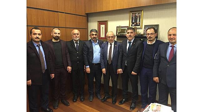 AK Parti Suşehri ilçe teşkilatından Ankara Ziyareti
