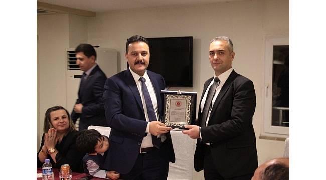 Antalya'ya atanan hakime veda yemeği