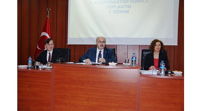 Aydın İl Koordinasyon Kurulu 2018 yılının ilk toplantısını yaptı