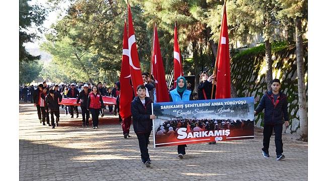 Aydınlılar Sarıkamış şehitleri anısına yürüdü