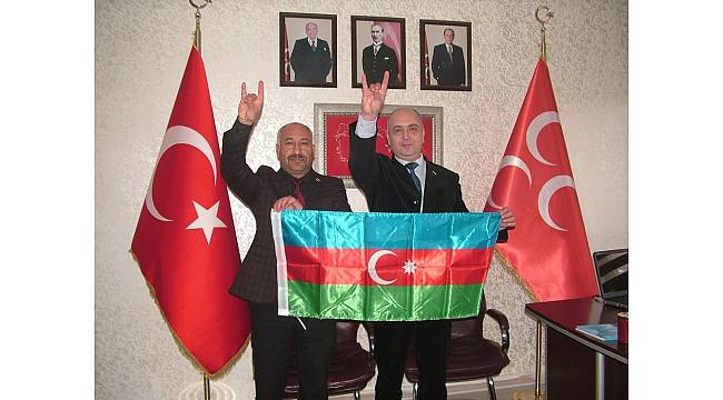 Azerbaycan heyetinden MHP'ye ziyaret