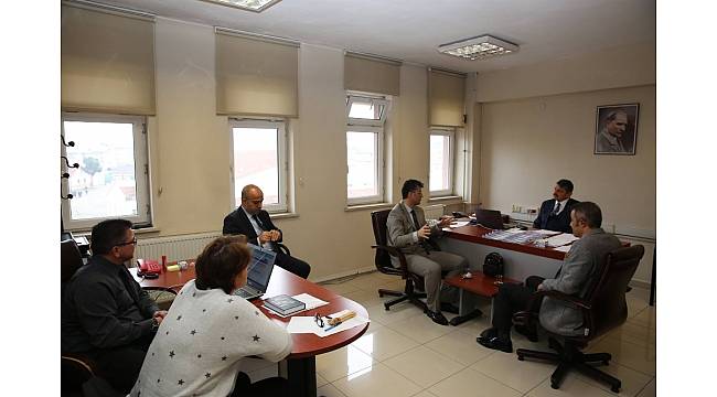 Bartın Belediyesi'nde istişare toplantısı yapıldı