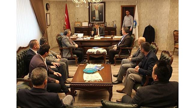 Başkan Akın, AK Parti yönetimini ağırladı