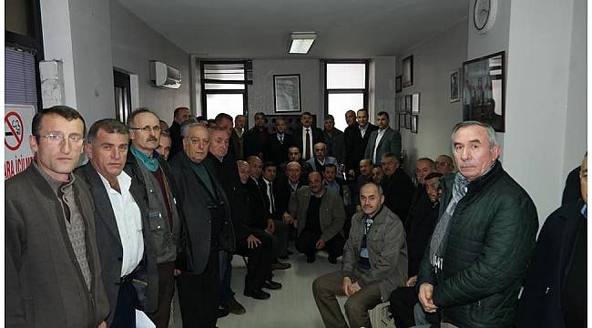 Başkan Akın muhtarlarla bir araya geldi
