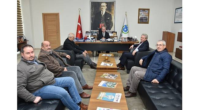 Başkan Albayrak, Pazarcılar Odası Başkanı Kayın&#39;ı ağırladı