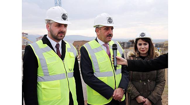 Başkan Duruay Devlet Hastanesinin temelini attı