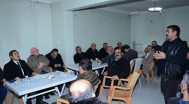 Başkan Eser vatandaşların sorunlarını dinledi
