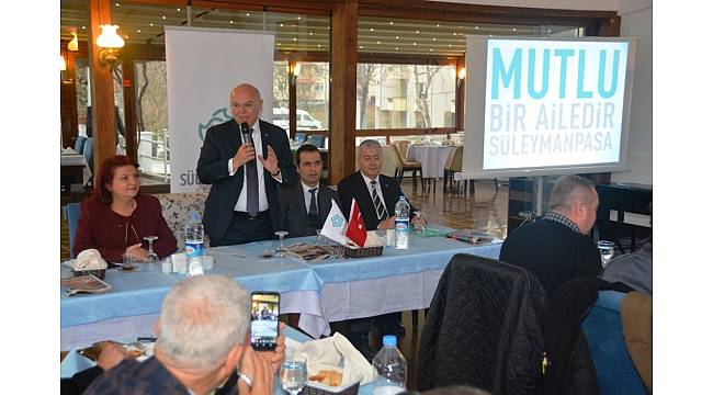 Başkan Eşkinat, çalışan gazetecilerle kahvaltıda bir araya geldi