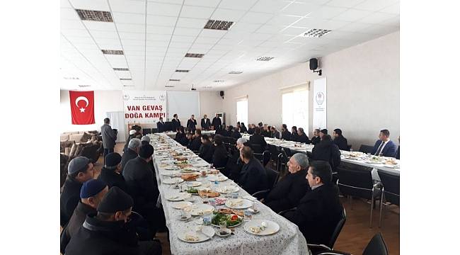 Başkan Hakan diyanet camiasıyla bir araya geldi