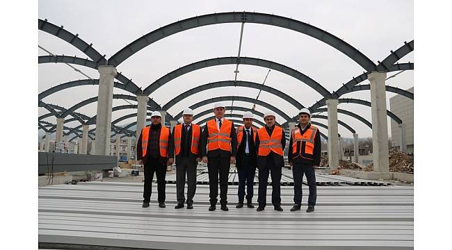 Başkan Işık, 22 milyon liralık üç büyük projeyi gezdirdi