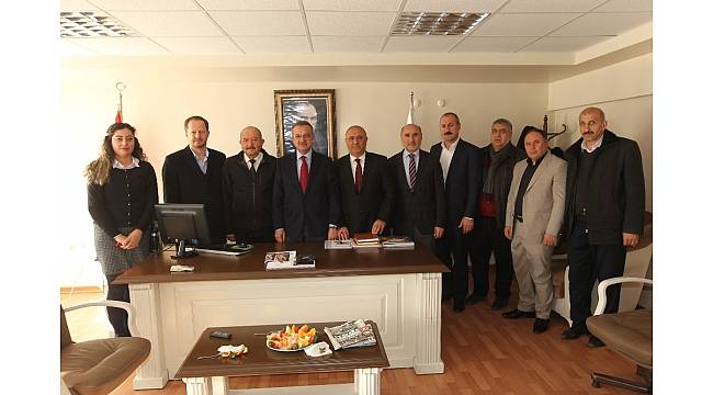 Başkan Köşker'den odalara hayırlı olsun ziyareti