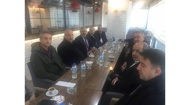 Başkan Kutlu birim müdürleriyle değerlendirme toplantısı yaptı