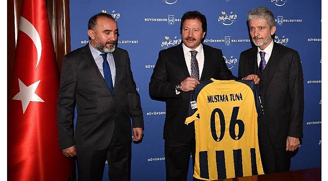 Başkan Tuna'dan Ankaragücü'ne müjde
