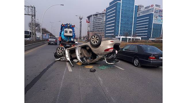 Başkent'te trafik kazası: 4 yaralı