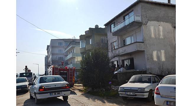 Biga'da ev yangını