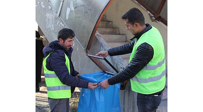 Bitlis'te çöp uygulaması