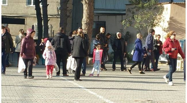 Burhaniye'de bilim sanat merkezi seçme sınavı yapıldı