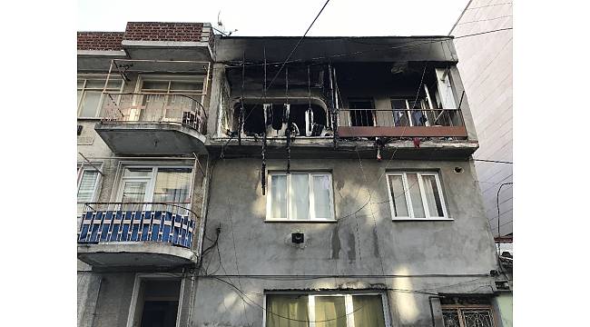Bursa'da ev yangını
