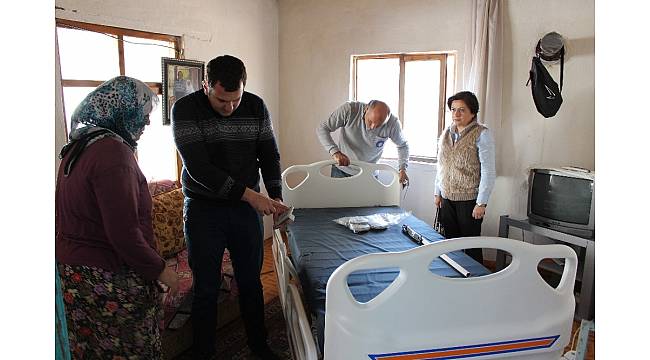 Büyükşehir'den hasta yatağı