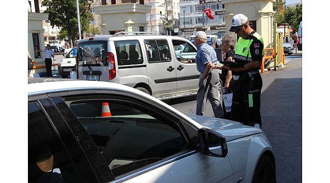 Çanakkale'de trafik denetimleri