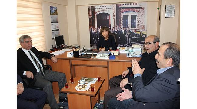 CHP&#39;den EMO&#39;ya ziyaret