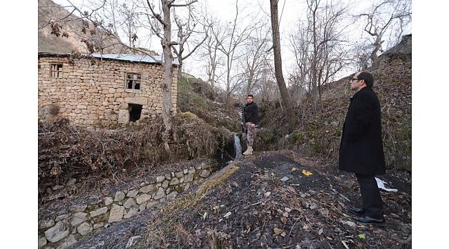 Çukurca'daki tarihi su değirmeni restore edilecek