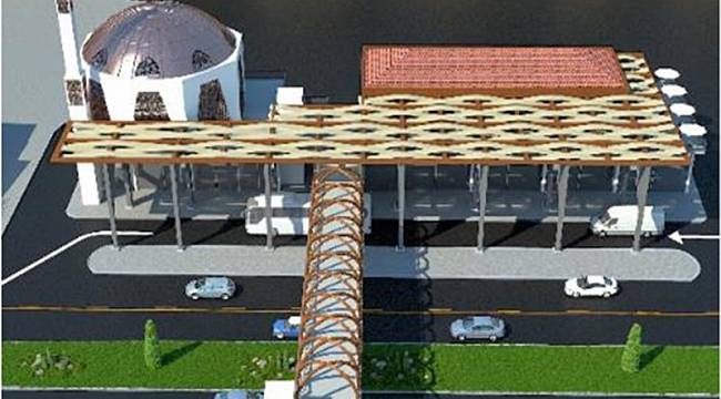 Darende’ye üstgeçitli terminal binası