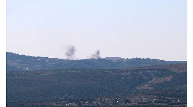 Darmık Dağı'na yoğun bombardıman
