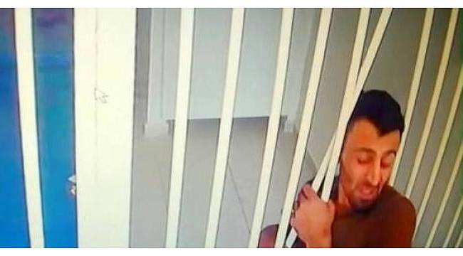 Demir parmaklıkları eğerek nezaretten kaçtı