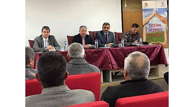 Develi'de Ocak Ayı Muhtarlar Toplantısı yapıldı