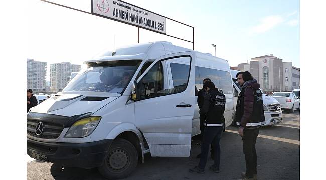 Diyarbakır'da okul çevrelerinde narkotik denetimi