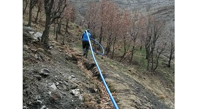 Fakiye Teyran'ın mahallesine yıllar sonra içme suyu