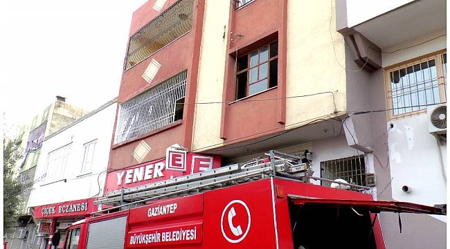 Gaziantep'te yangın: 1 ölü, 3 yaralı