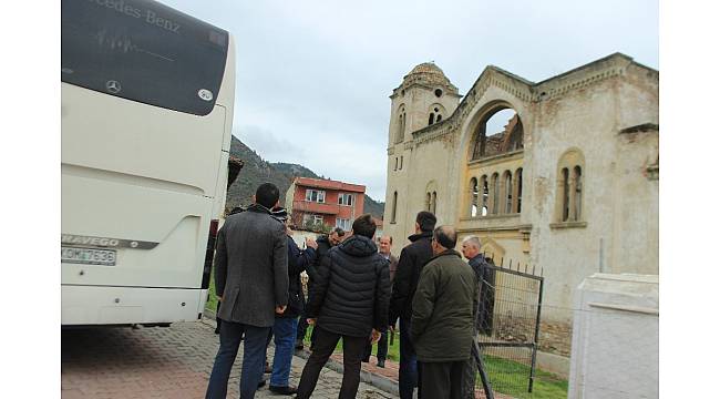Gümülcineli Türk soydaşlardan Osmaneli'ye tarım ziyareti