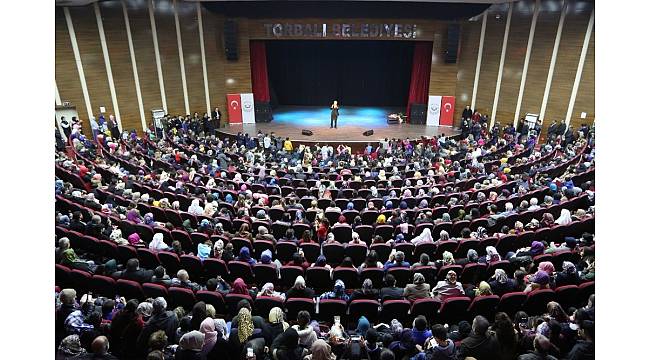 Hatipoğlu'dan Torbalı'da konferans