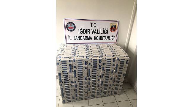 Iğdır'da sigara kaçakçılığı