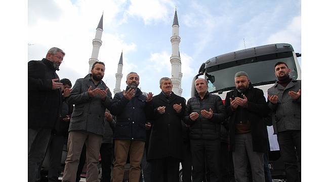 İnsani Değerler Platformu'ndan İdlib'e yardım tırı