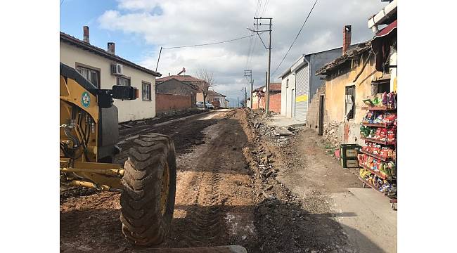 Kapaklı-Mecidiye yolu asfalta hazırlanıyor