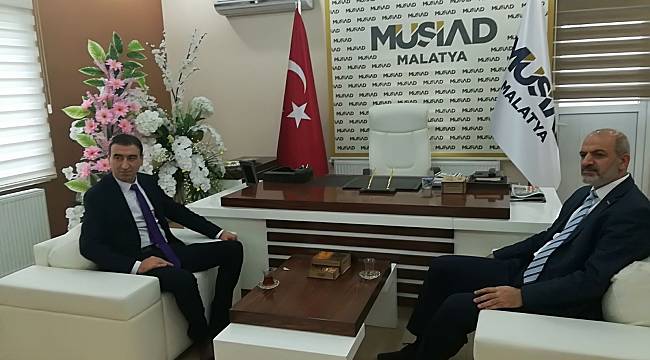 Kaymakam Sakar’dan MÜSİAD’a ziyaret