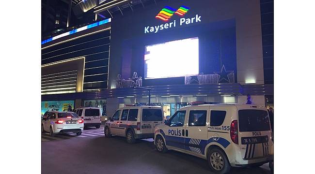Kayseripark'ta yangın paniği
