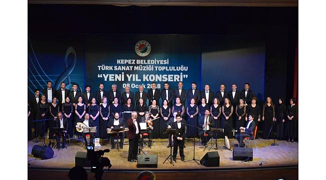 Kepez TSM Korosu'ndan yeni yıl konseri
