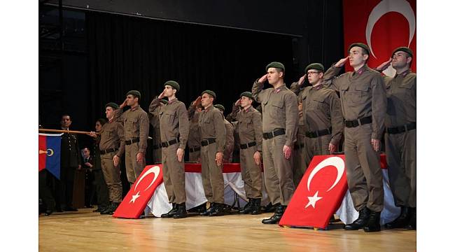 Kısa dönem jandarma erleri yemin etti