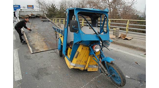 Konya'da trafik kazası: 1 yaralı
