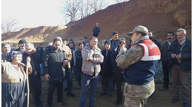 Köylülerden maden ocağı tepkisi