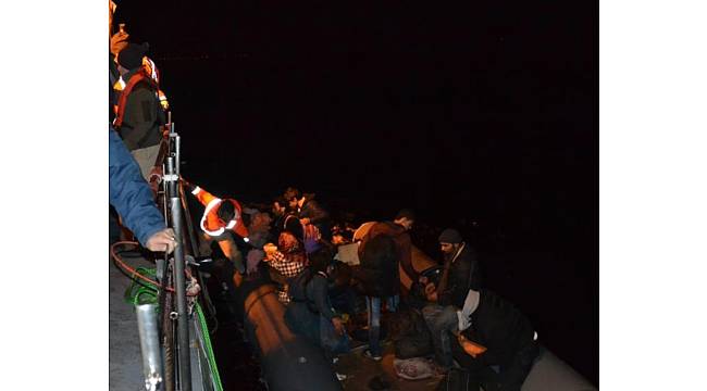 Kuşadası Körfezi'nde 36 kaçak göçmen yakalandı