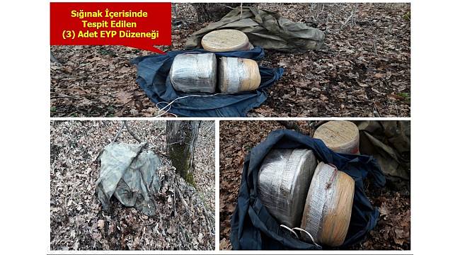 Lice'de 18 sığınak ve 1 mağara imha edildi